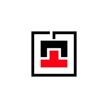 Loading and unloading of goods abstract sign Stock Illustration