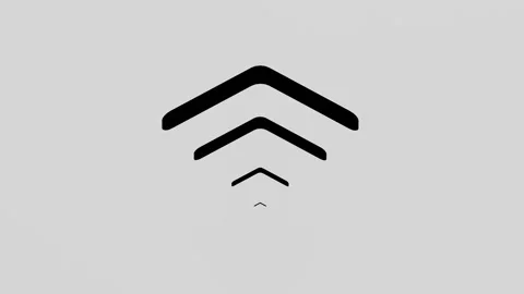 Loading animation with an up arrow on a white background. Stock Footage 281867049