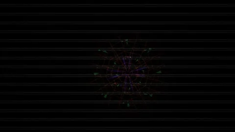 Loading animation on black background. Stock Footage 334680395