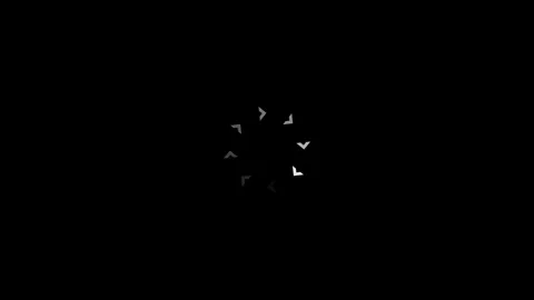 Loading animation , circle arrow loading 4k on black background Stock Footage 306877071