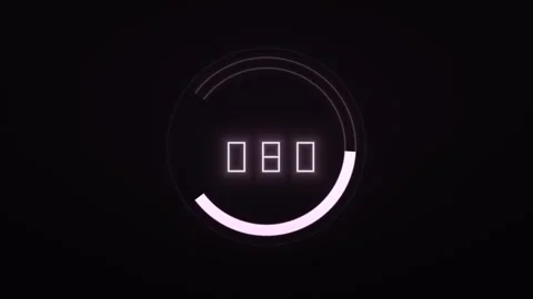 Loading animation with circular motion and geometric shapes Видео 338277592