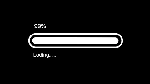 Loading animation Stock Footage 309884305