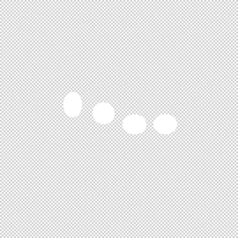 Loading animation of four dots that pop and bounce infinite loop support Video stock 330445150