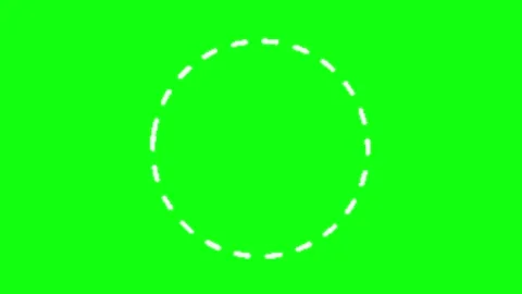 Loading animation on green screen Stock Footage 335427231