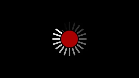 Loading animation icon Stock Footage 337699891