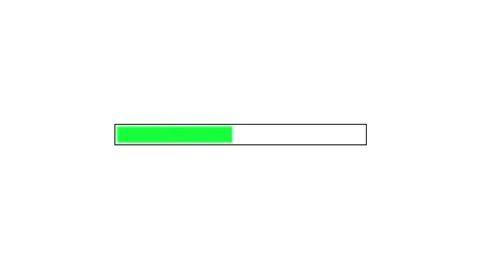 Loading animation on transparent background. 4k video Stock Footage 306557716