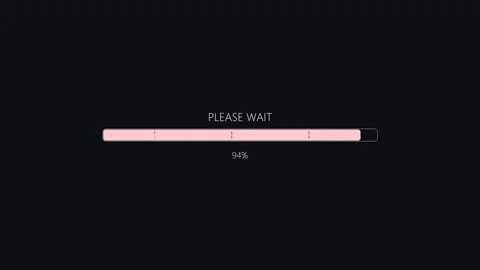 Loading animation for video editor and web designer showing progress bar wi.. Vídeos de archivo 327745673