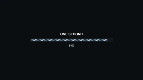 Loading animation for video editor or web designer showing progress bar wit.. Stock Footage 327745620