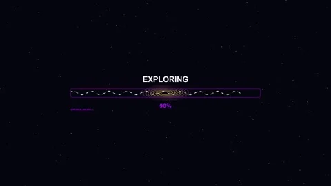 Loading animation for video editor showing progress with text and background Stock Footage 327746632