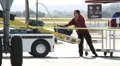 Loading Baggage on Plane 1 HD Footage