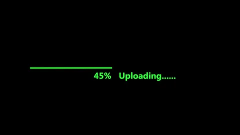 Loading bar 0-100% on background. Progress or loader bar animation. Stock Footage 332583013