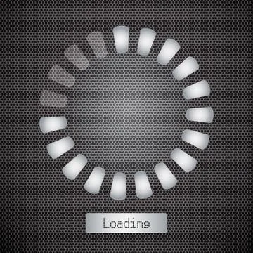 Loading bar, abstract background, vector illustration, eps10 Stock Illustration
