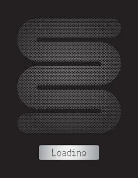 Loading bar, abstract background, vector illustration, eps10 Stock Illustration