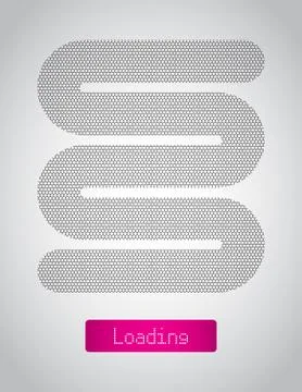 Loading bar, abstract background, vector illustration, eps10 Stock Illustration