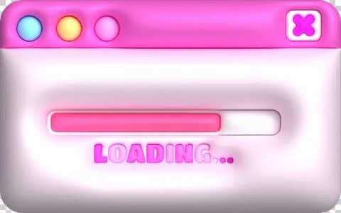 Loading bar and pop-up progress visualization Loading status collection Web.. Ilustración de archivo