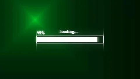  loading bar and Progress animation bar 4k.	 Video stock 296377697