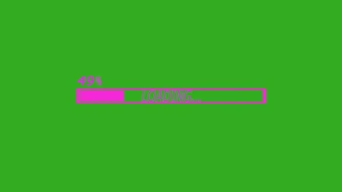  loading bar and Progress animation bar 4k.	 Stock Footage 296377765