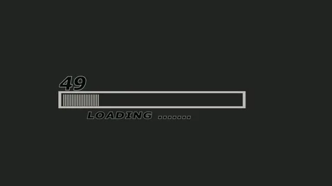  loading bar and Progress bar 4k. 60 fps 3D animation.	 Stock Footage 296377689