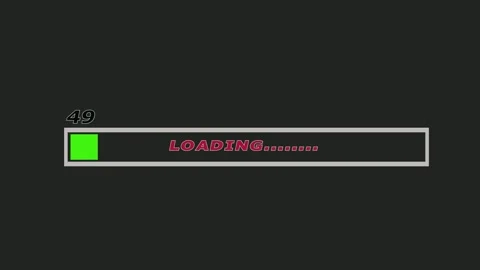  loading bar and Progress bar 4k. 60 fps 3D animation.	 Stock Footage 296377690
