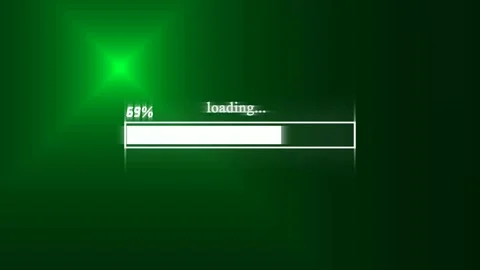 Loading bar and Progress bar 4k. 60 fps 3D animation.	 Stock Footage 296377724