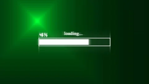 Loading bar and Progress bar 4k. 60 fps 3D animation.	 Stock Footage 296377725