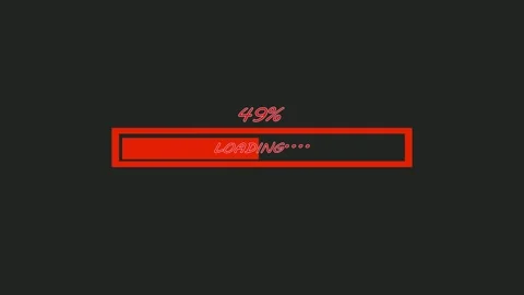  loading bar and Progress bar 4k. 60 fps 3D animation.	 Stock Footage 296377735