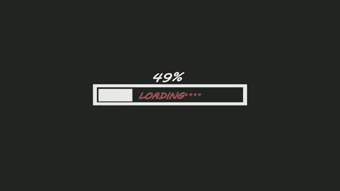  loading bar and Progress bar 4k. 60 fps 3D animation.	 Stock Footage 296377746