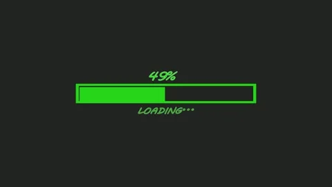  loading bar and Progress bar 4k. 60 fps 3D animation.	 Stock Footage 296377748
