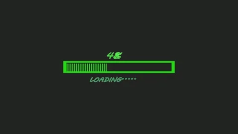  loading bar and Progress bar 4k. 60 fps 3D animation.	 Stock Footage 296377751
