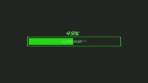  loading bar and Progress bar 4k. 60 fps 3D animation.	 Stock Footage 296377754