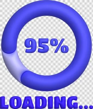 Loading bar and progress visualization Loading status collection Web design.. Illustrazione stock