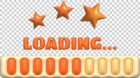 Loading bar and progress visualization Loading status collection Web design.. Ilustración de archivo