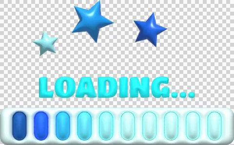 Loading bar and progress visualization Loading status collection Web design.. Ilustración de archivo