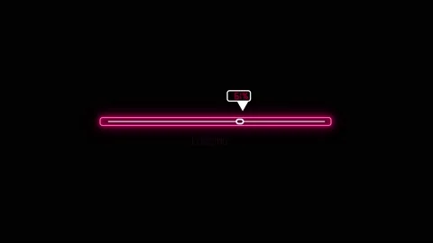 Loading bar animated on black background. vd 553 Stock Footage 228784987