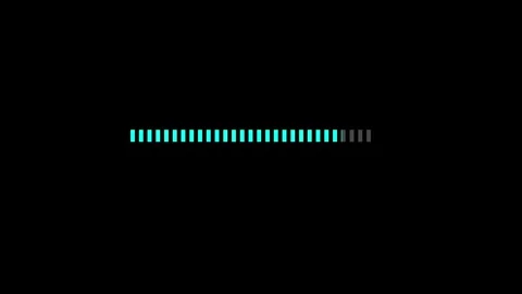 Loading bar animated video Stock Footage 294943579