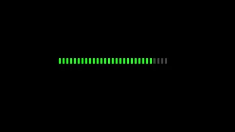 Loading bar animated video Stock Footage 294943580