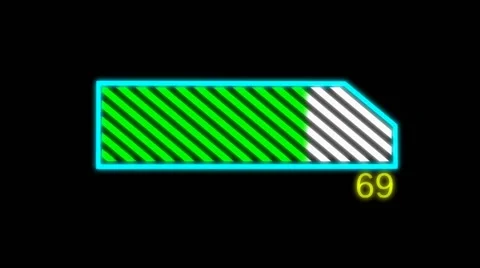 Loading bar animation 스톡 동영상 40268288