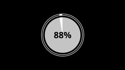 Loading bar animation Stock Footage 312638037