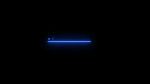 Loading bar animation, Progress bar video concept Stock Footage 262403114