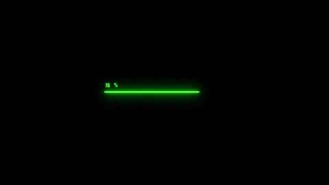 Loading bar animation, Progress bar video concept Stock Footage 262403118
