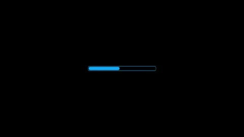 Loading bar animation, Progress bar video concept Stock Footage 262403135