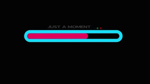 Loading bar animation with text 動画素材 330759516
