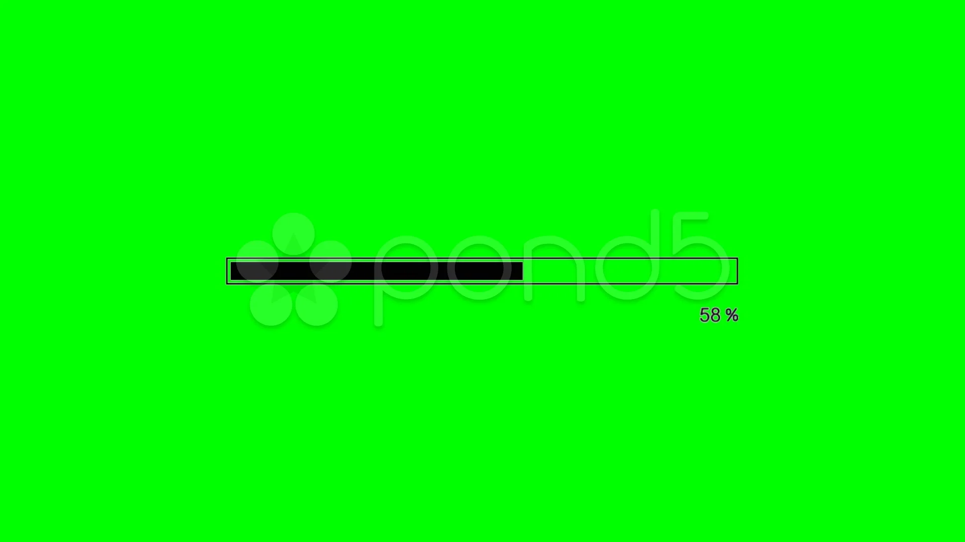 Loading Bar Animations - green screen | Stock Video | Pond5
