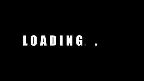 Loading bar on a black background Stock Footage 160557076