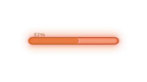 Loading bar brown color white background 53 イラスト素材
