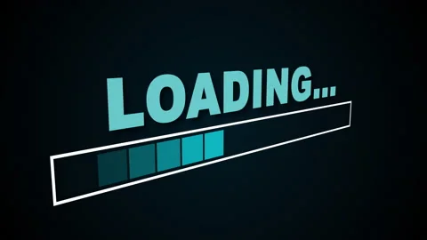Loading bar, computer generated. Simple web backdrop. 3d render of scale with Stock Footage 143295821