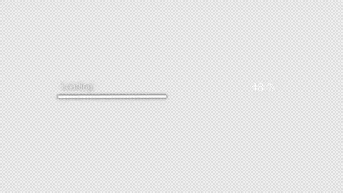 Loading bar downloading progress animation Video stock 312391127