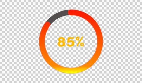 Loading bar downloading progress multicolor transfer Ilustração Stock