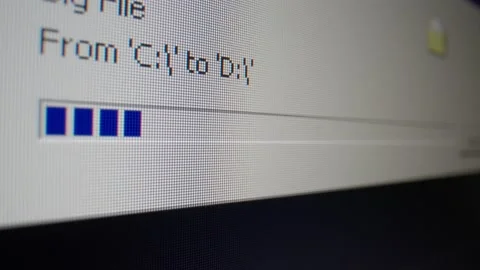 Loading bar with folder symbol Video stock 172360929