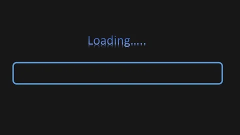 Loading bar Stock Footage 104046893
